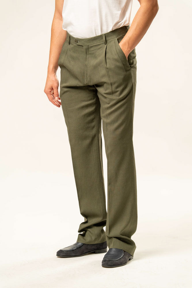 Pantalone classico 100% cotone