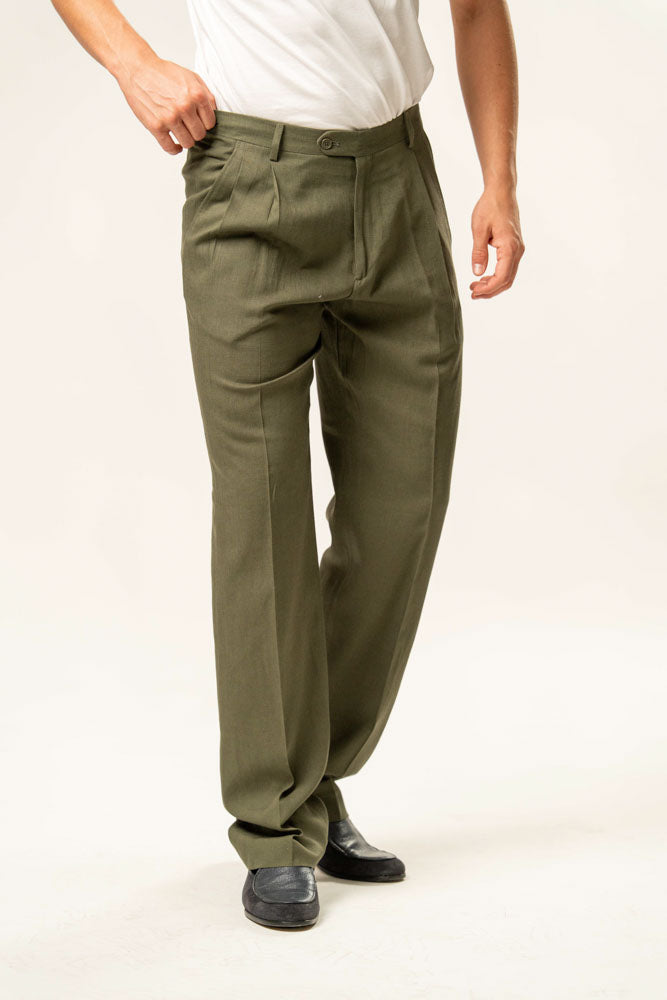 Pantalone classico 100% cotone