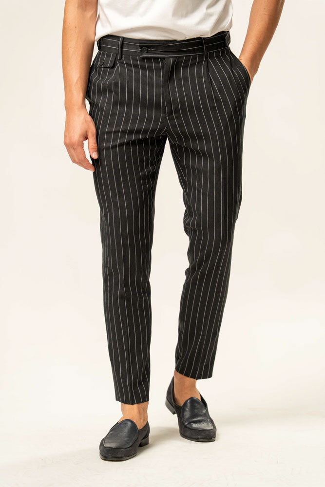 Pantalone classico 100% cotone