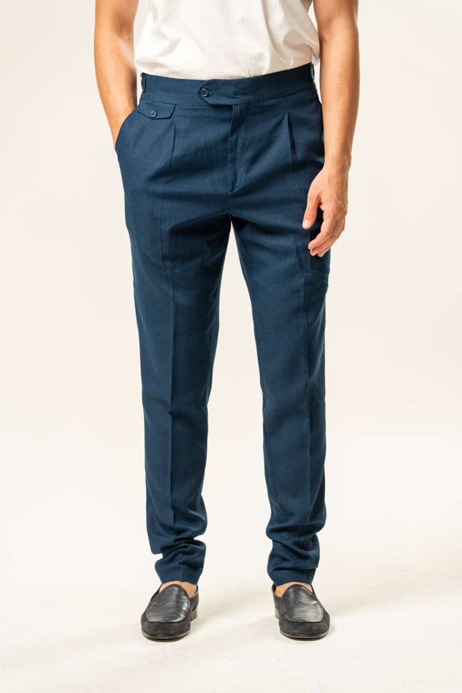 Pantalone classico 100% cotone