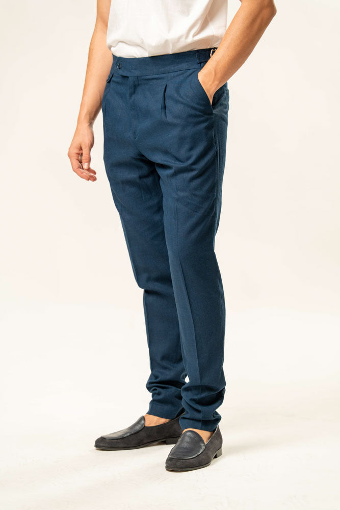 Pantalone classico 100% cotone