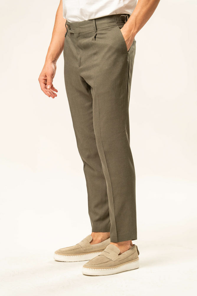 Pantalone classico 100% cotone
