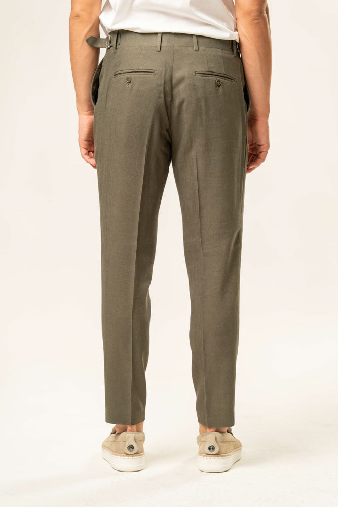 Pantalone classico 100% cotone