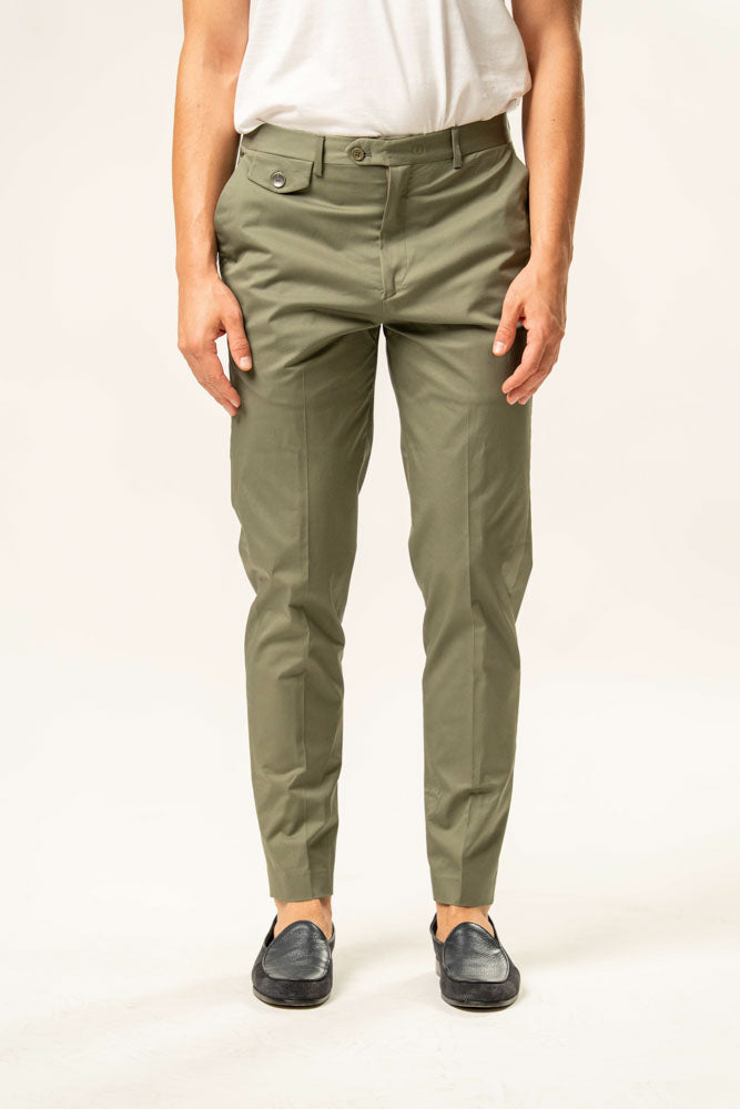 Pantalone classico 100% cotone