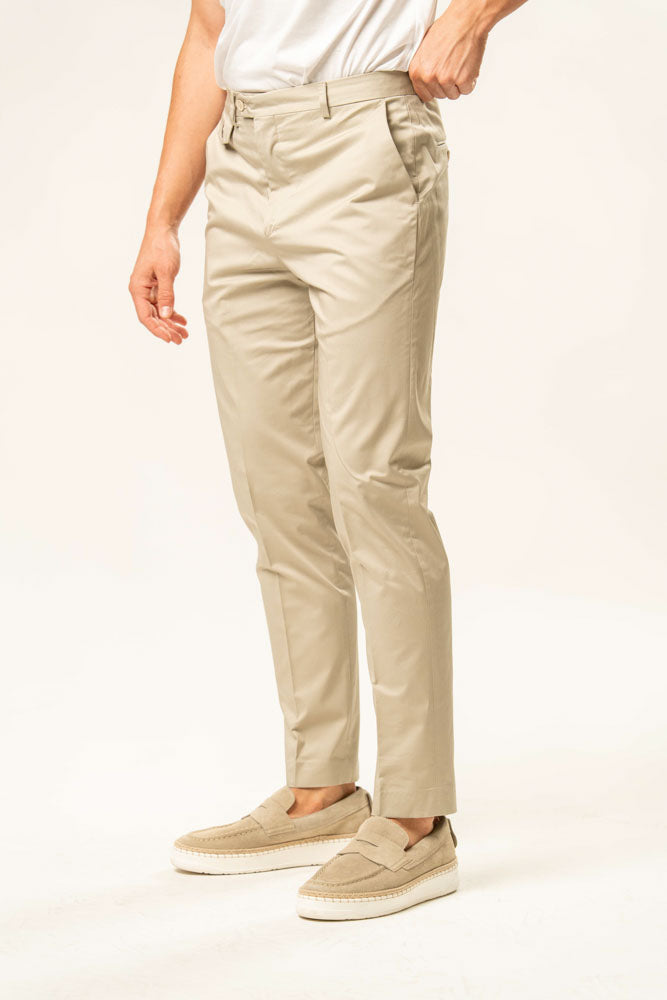 Pantalone classico 100% cotone