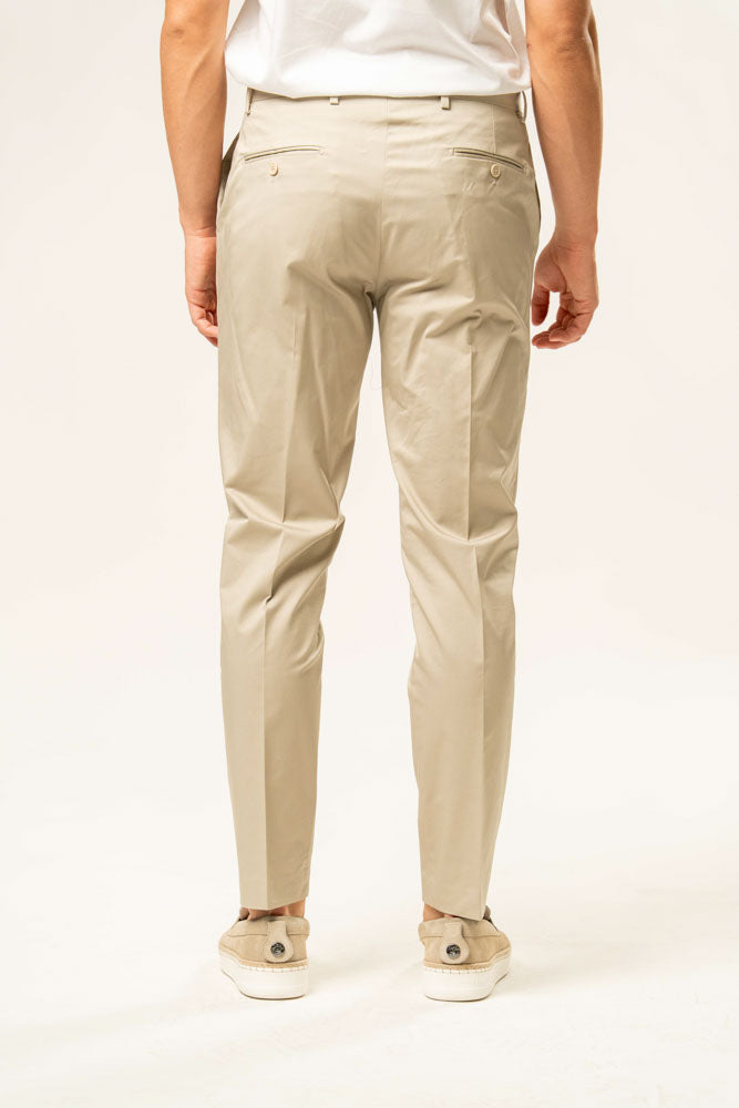 Pantalone classico 100% cotone