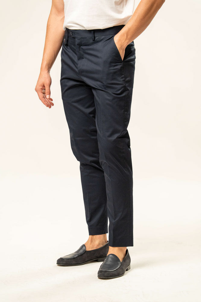 Pantalone classico 100% cotone