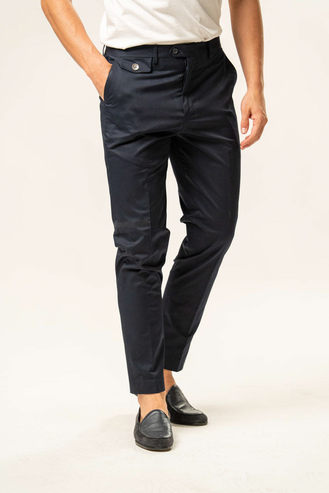 Pantalone classico 100% cotone