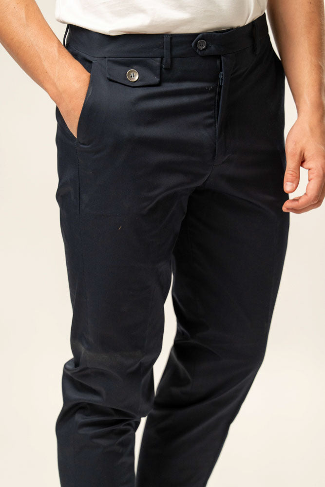 Pantalone classico 100% cotone