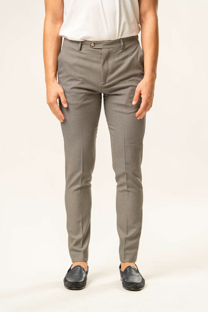 Pantalone classico 100% cotone