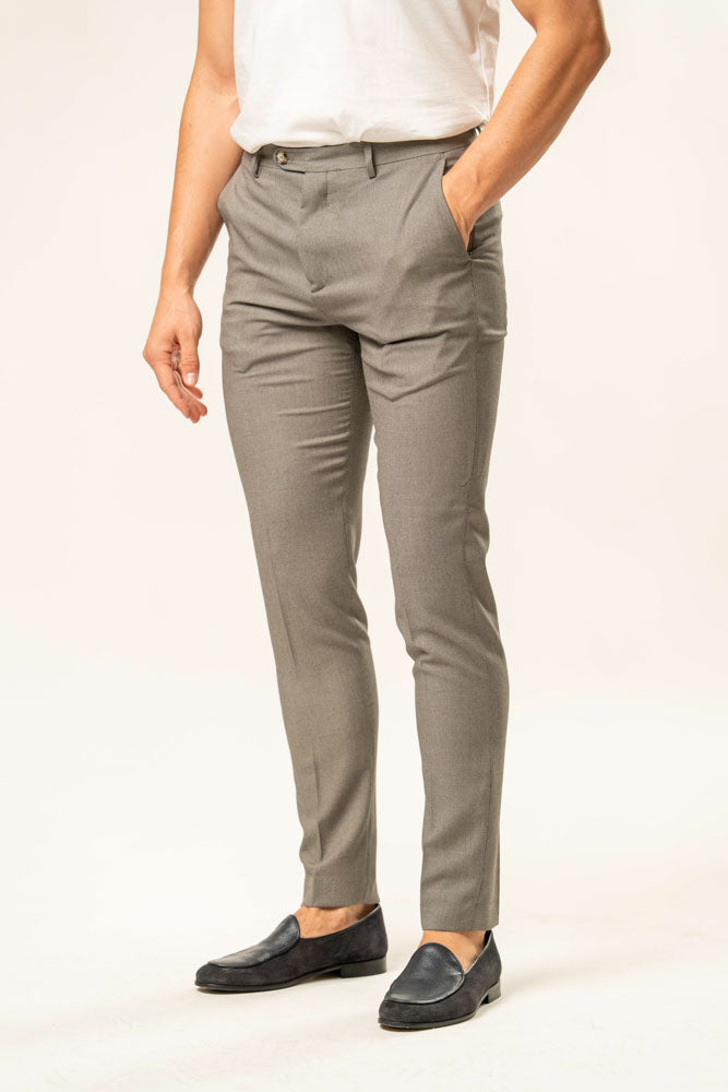 Pantalone classico 100% cotone