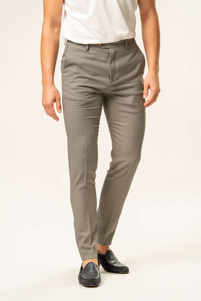 Pantalone classico 100% cotone