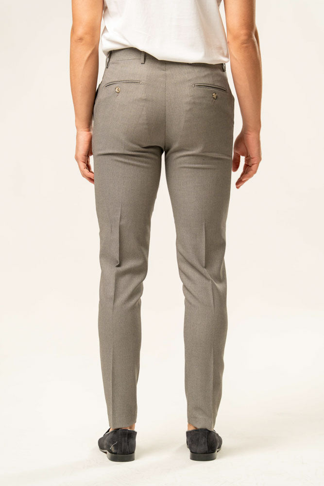 Pantalone classico 100% cotone