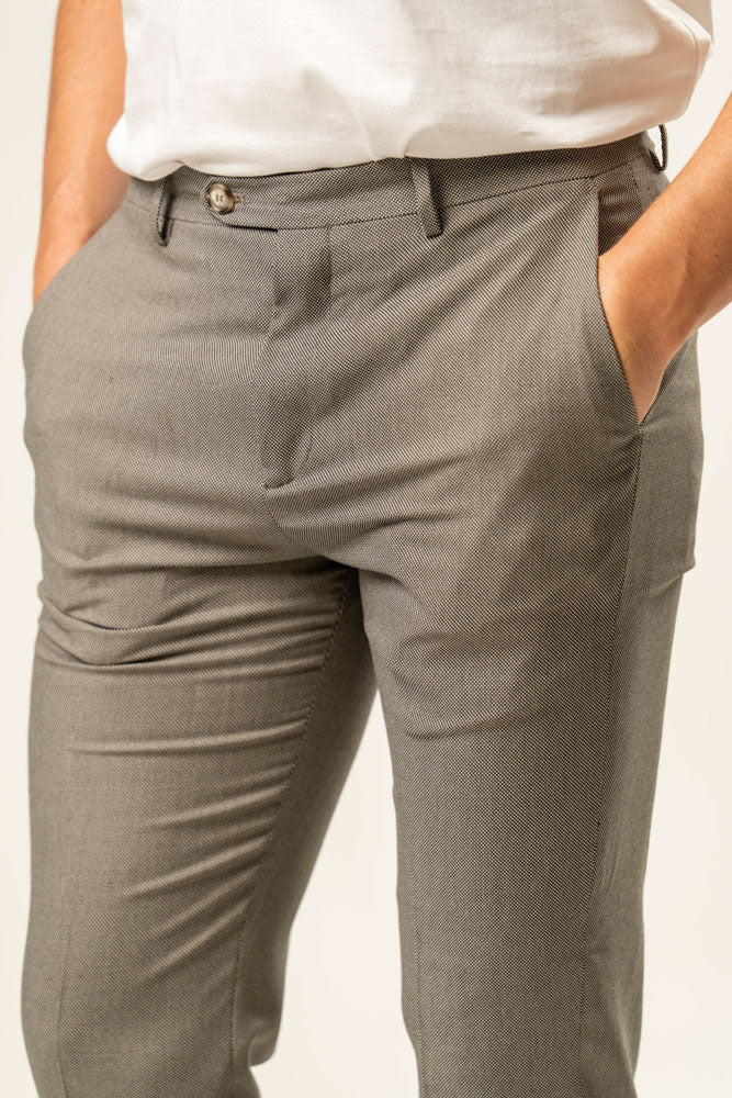 Pantalone classico 100% cotone