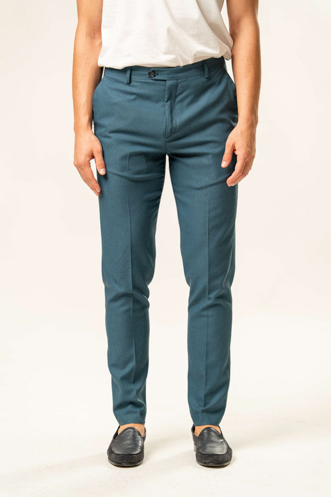 Pantalone classico 100% cotone