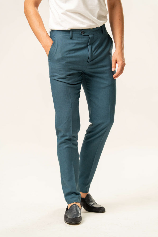 Pantalone classico 100% cotone