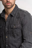 Camicia jeans slim