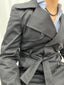 Trench Coat Black Icon