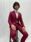 Abito Elegance Rosso Borgogna