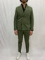 Abito Doppiopetto Verde Militare