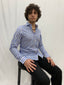 Camicia Fantasia a Righe e Micro Pattern