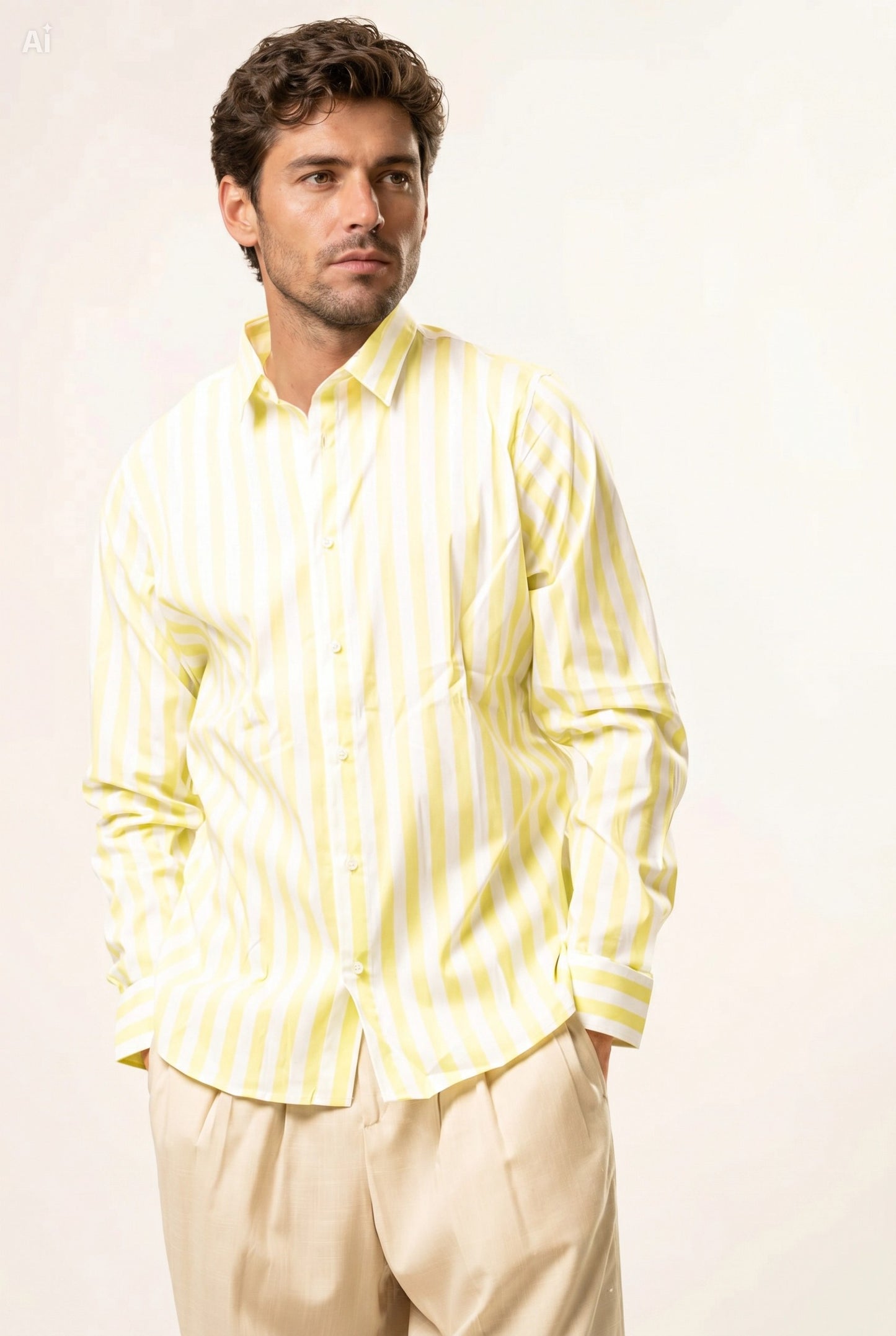 Camicia a righe