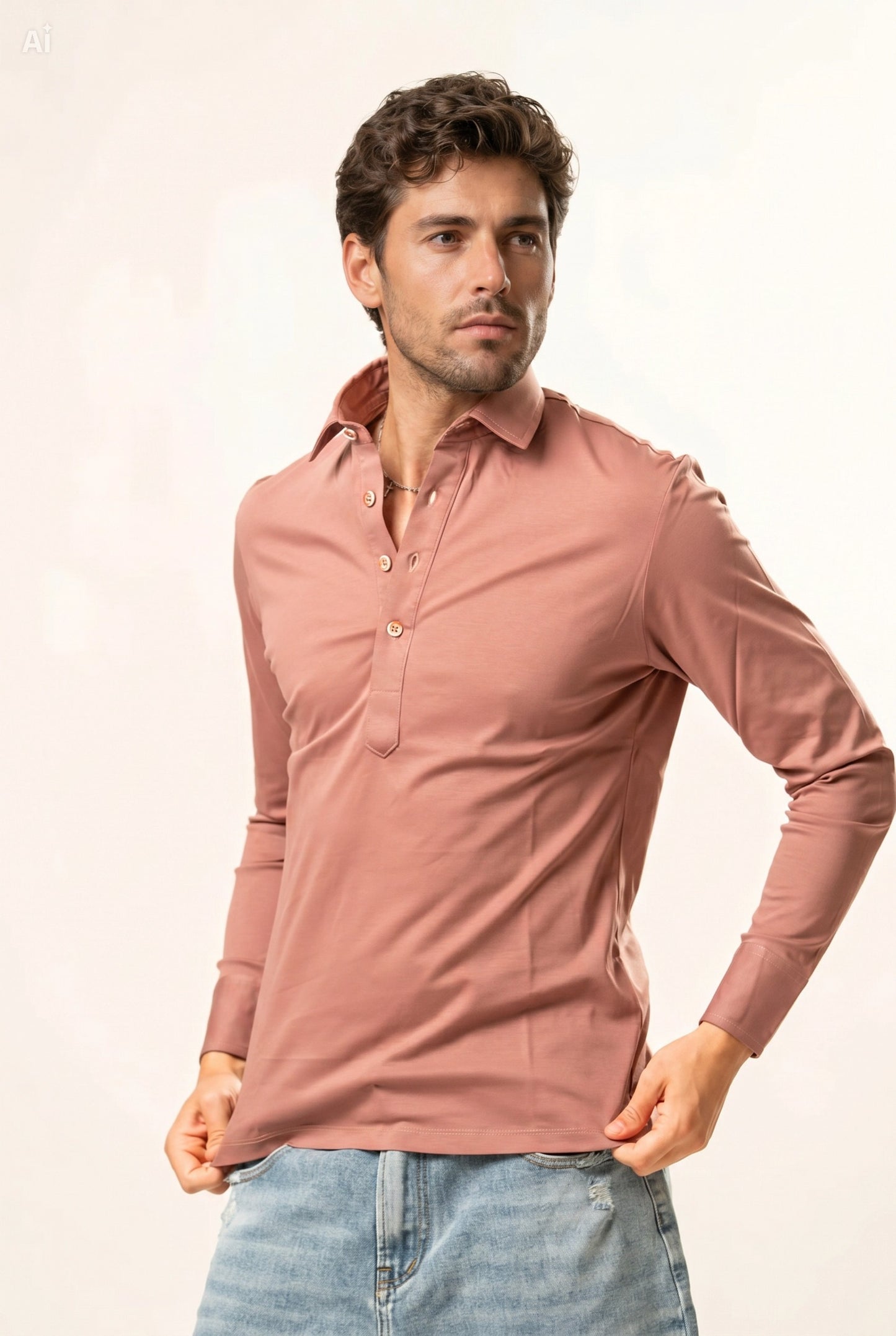 Polo a maniche lunghe