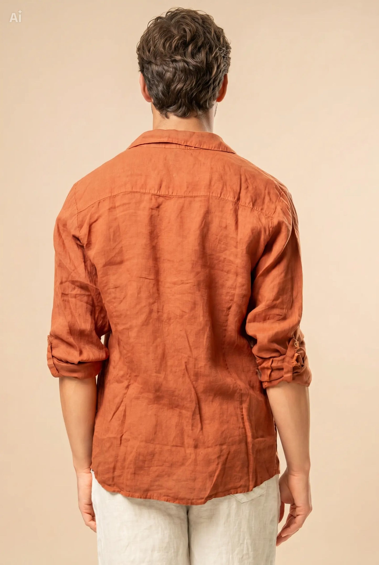 Camicia 100% lino