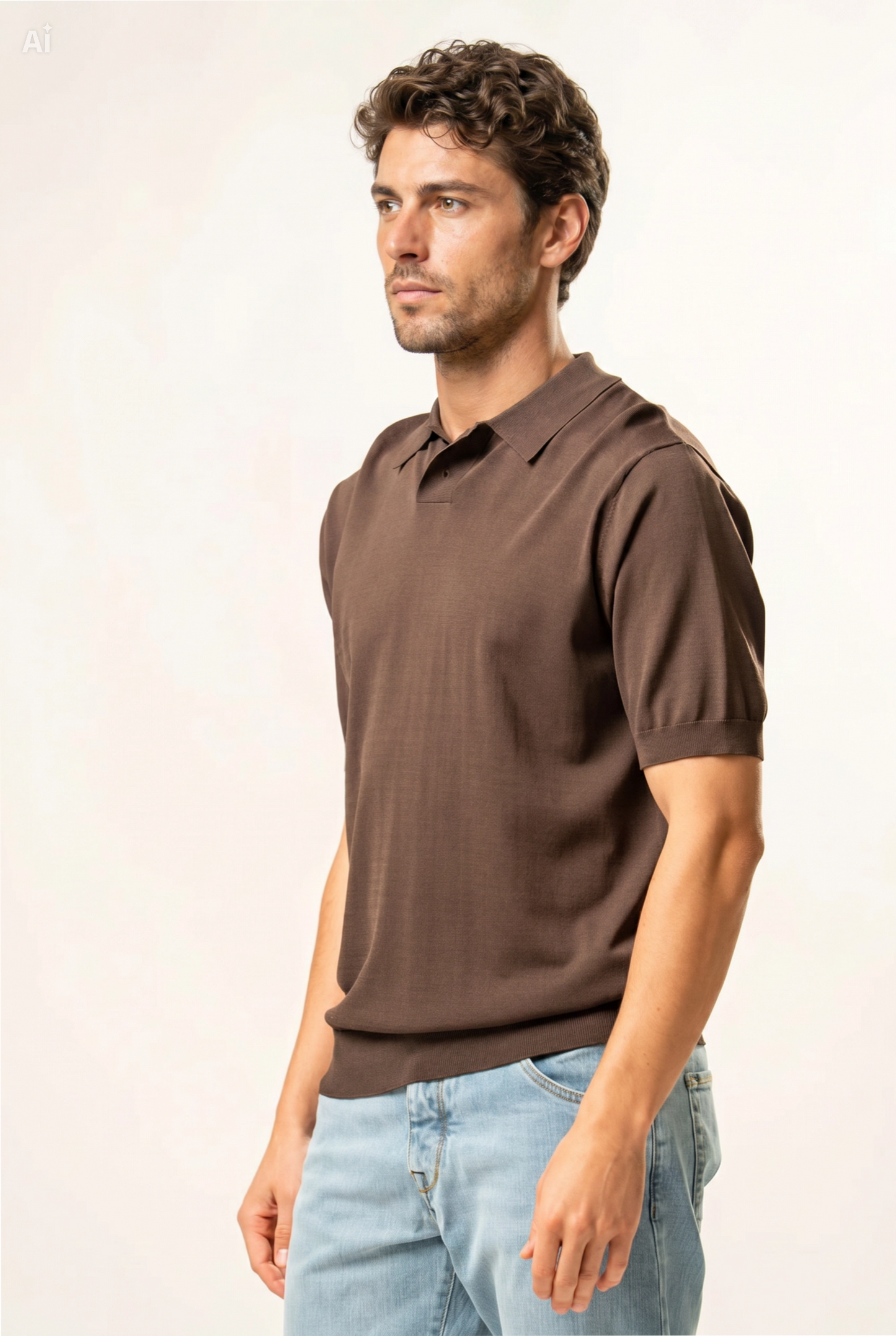 Polo bottoni 100% cotone