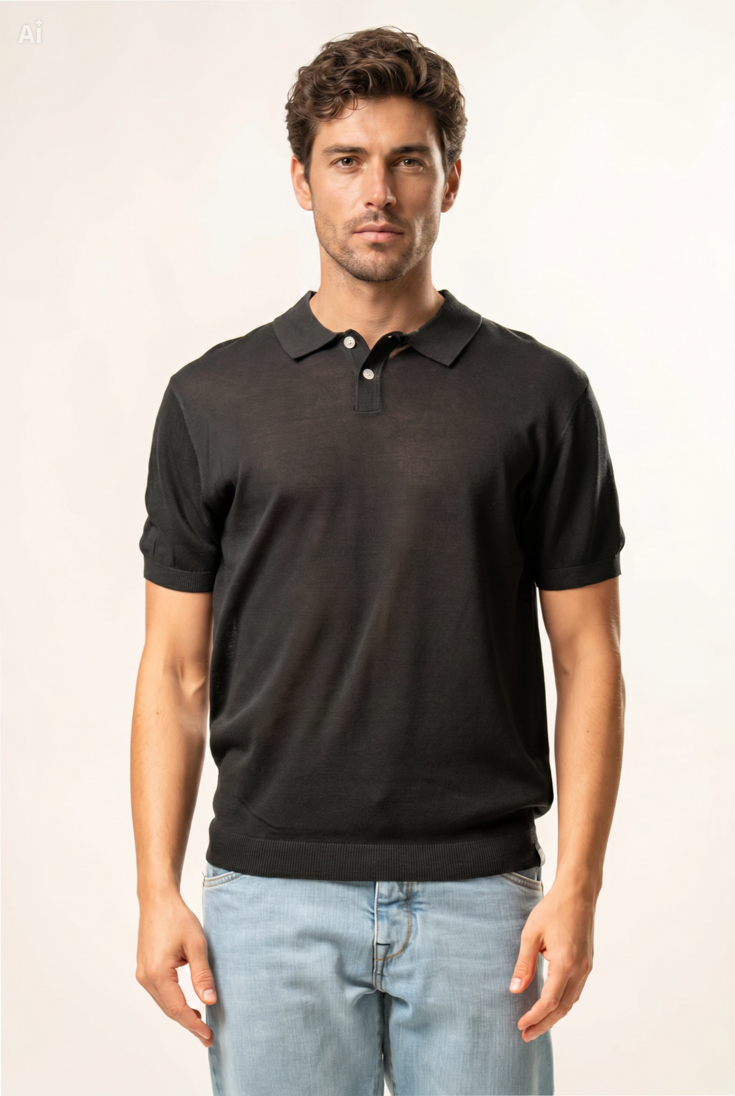 Polo bottoni 100% cotone