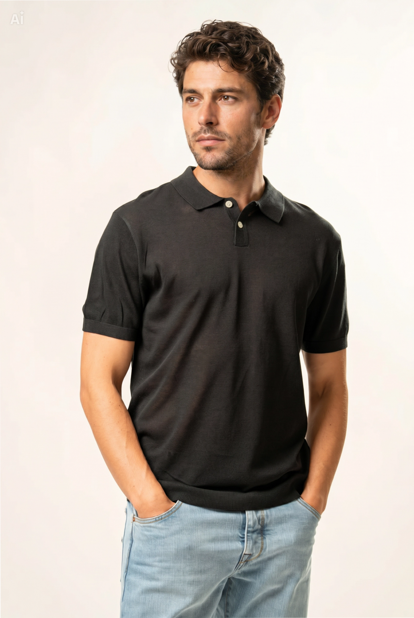 Polo bottoni 100% cotone