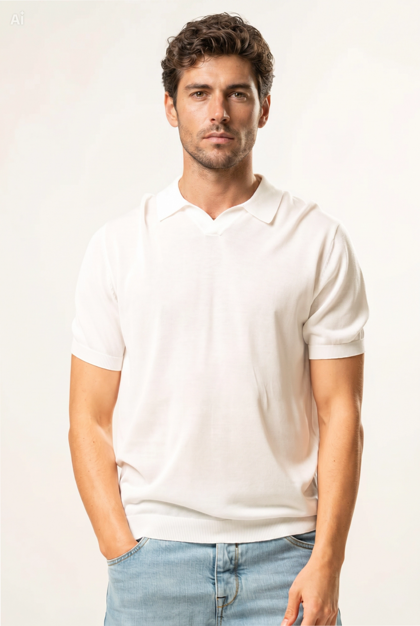 Polo bottoni 100% cotone