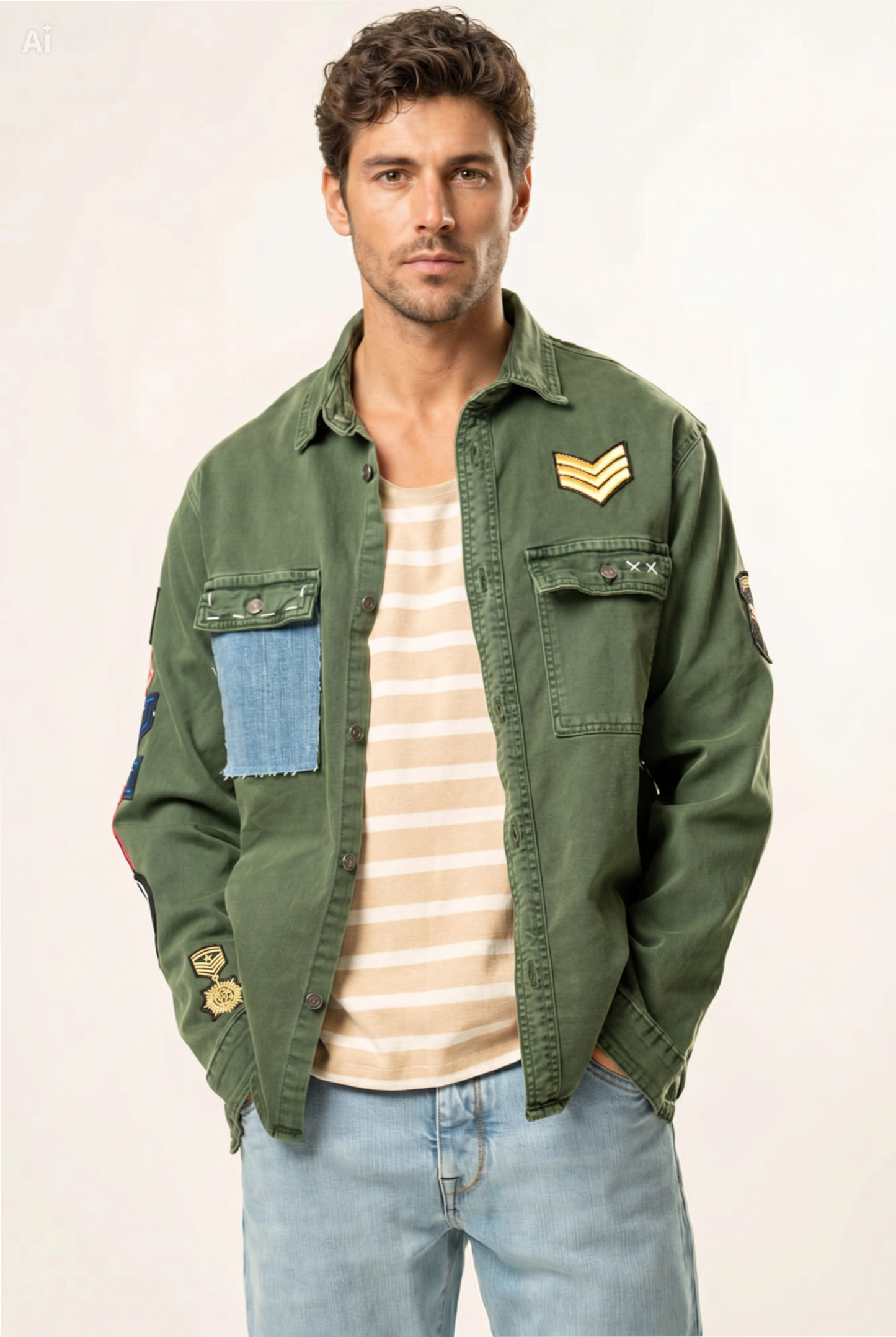 Giacca 100% cotone