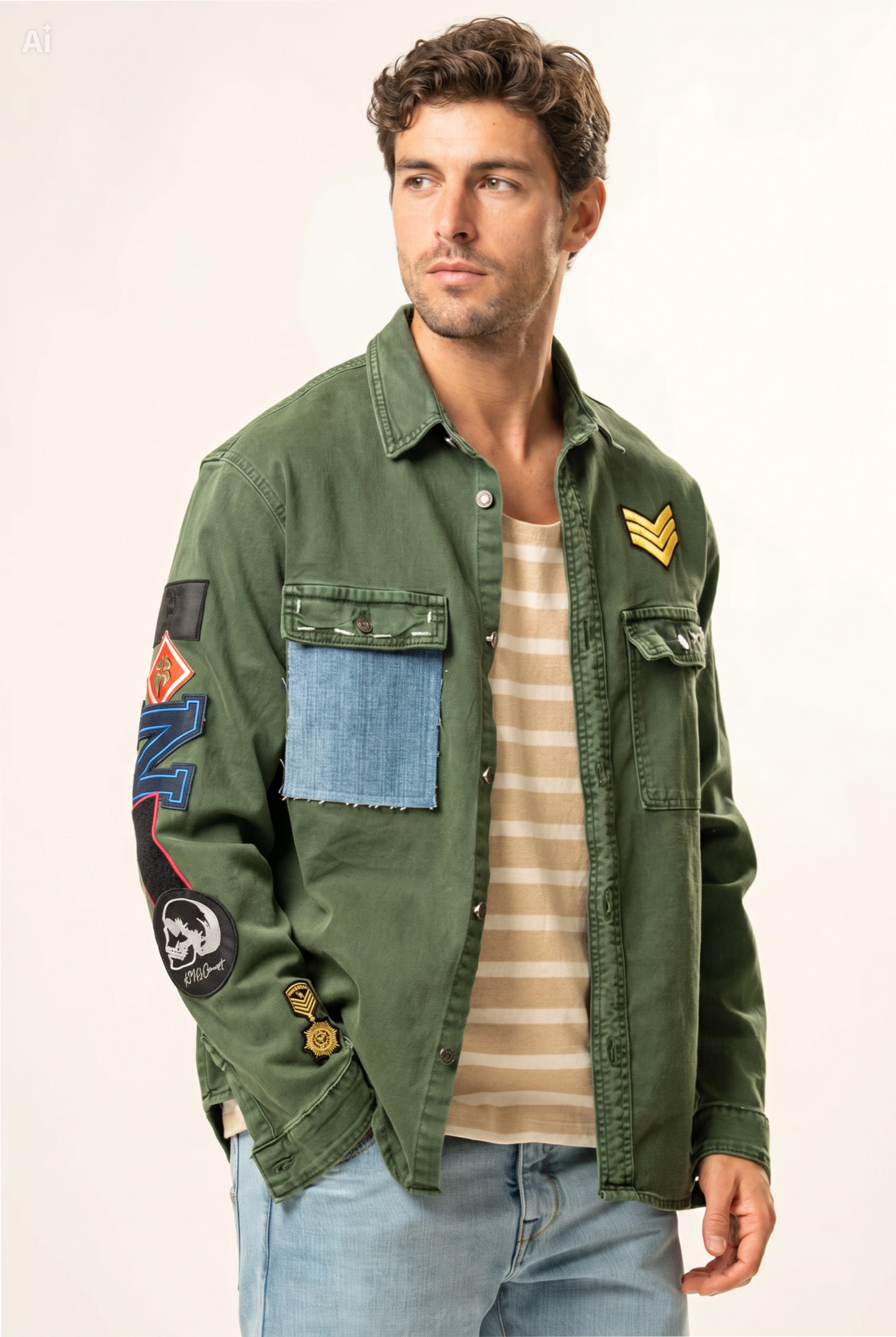 Giacca 100% cotone