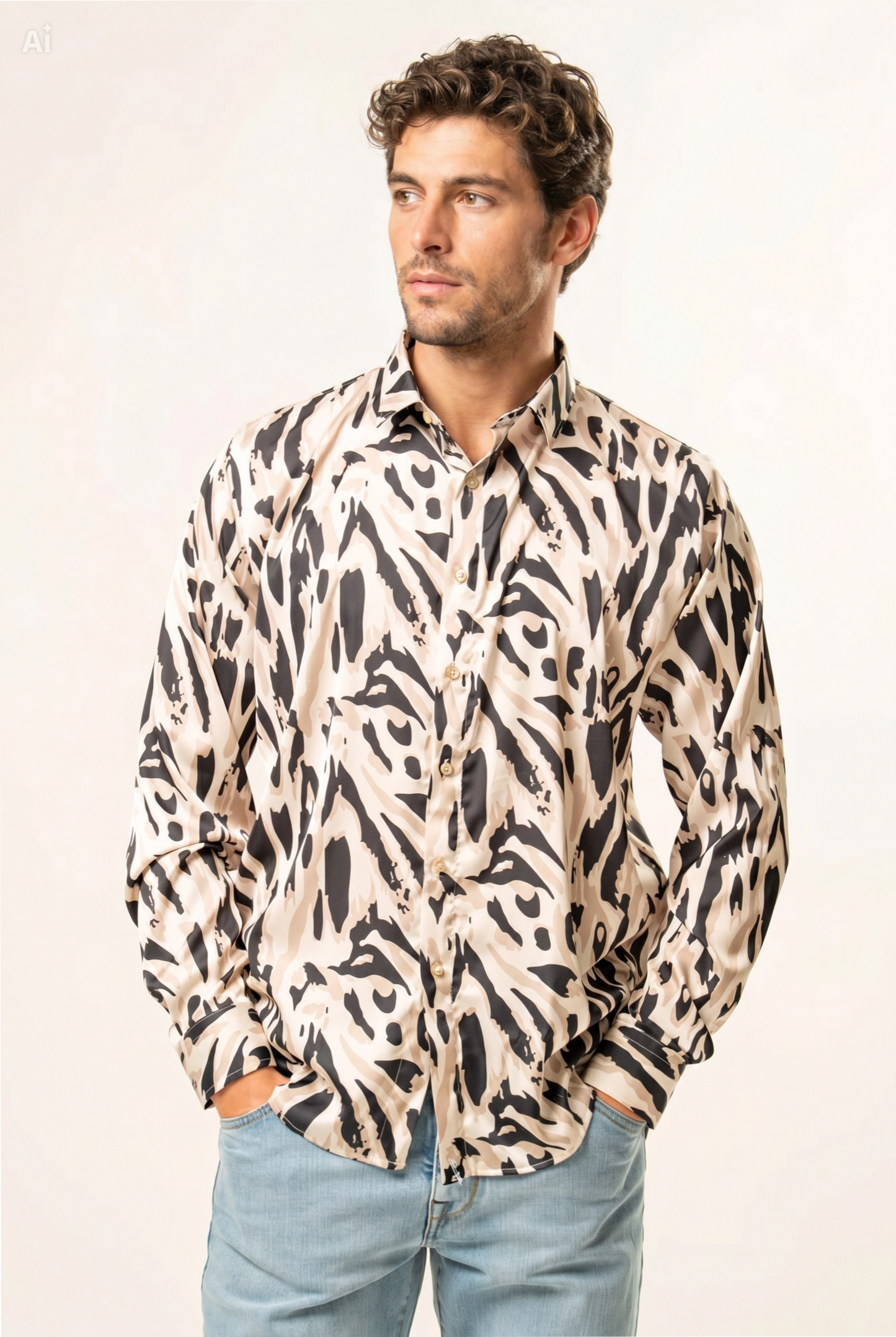 Camicia 100% cotone