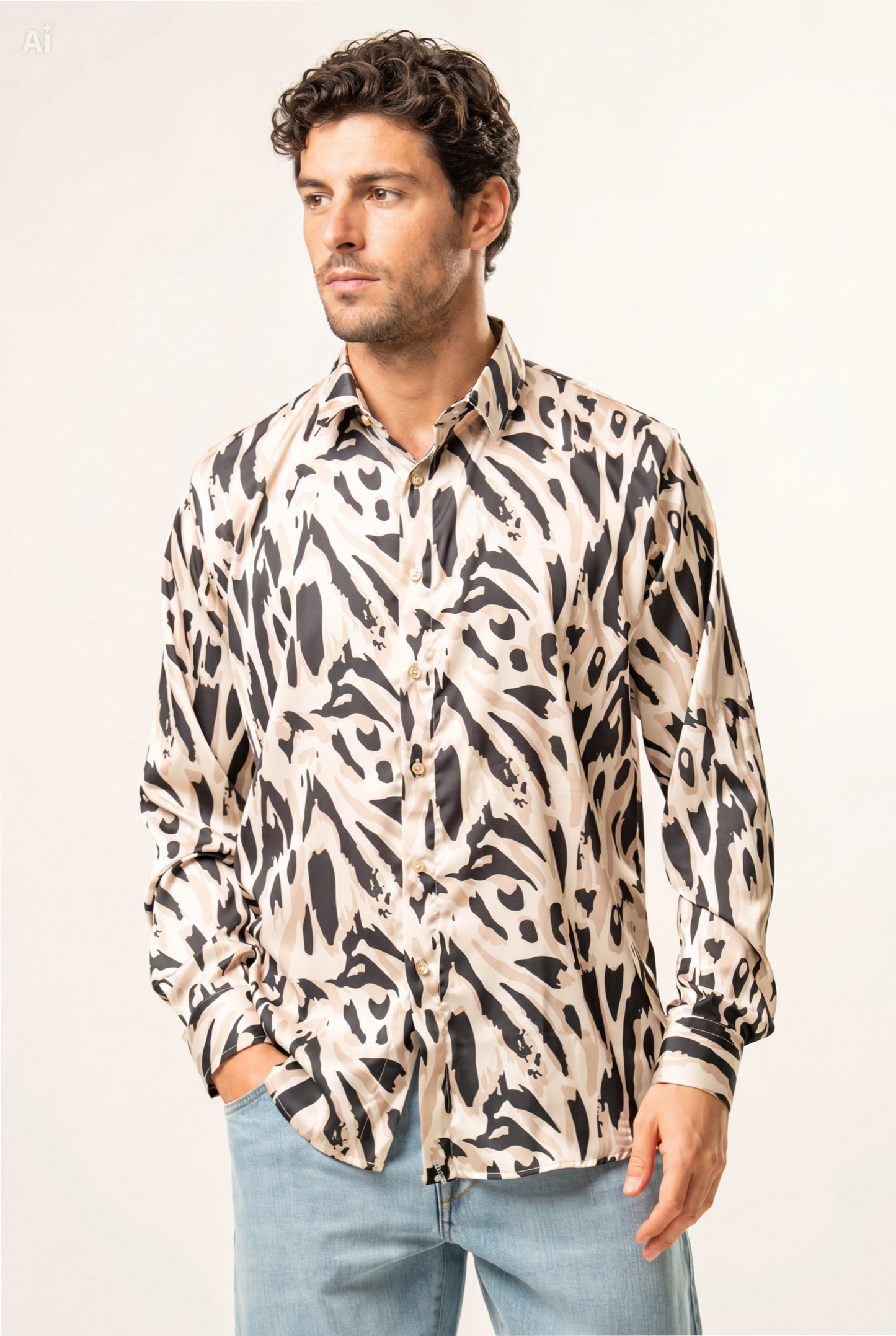 Camicia 100% cotone