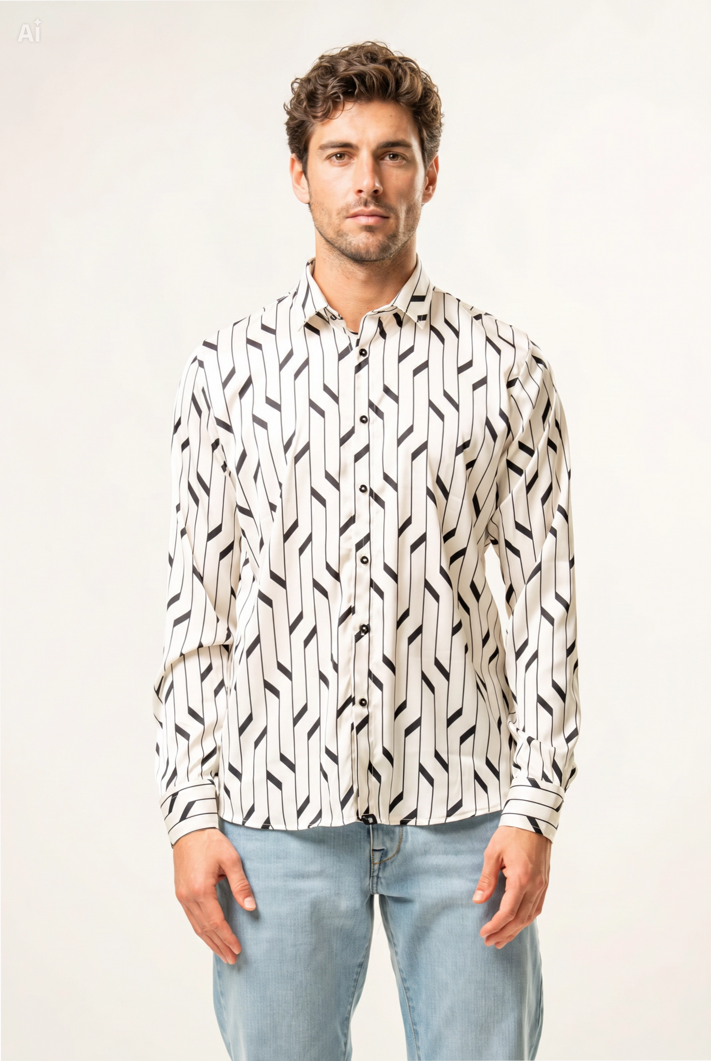 Camicia 100% cotone