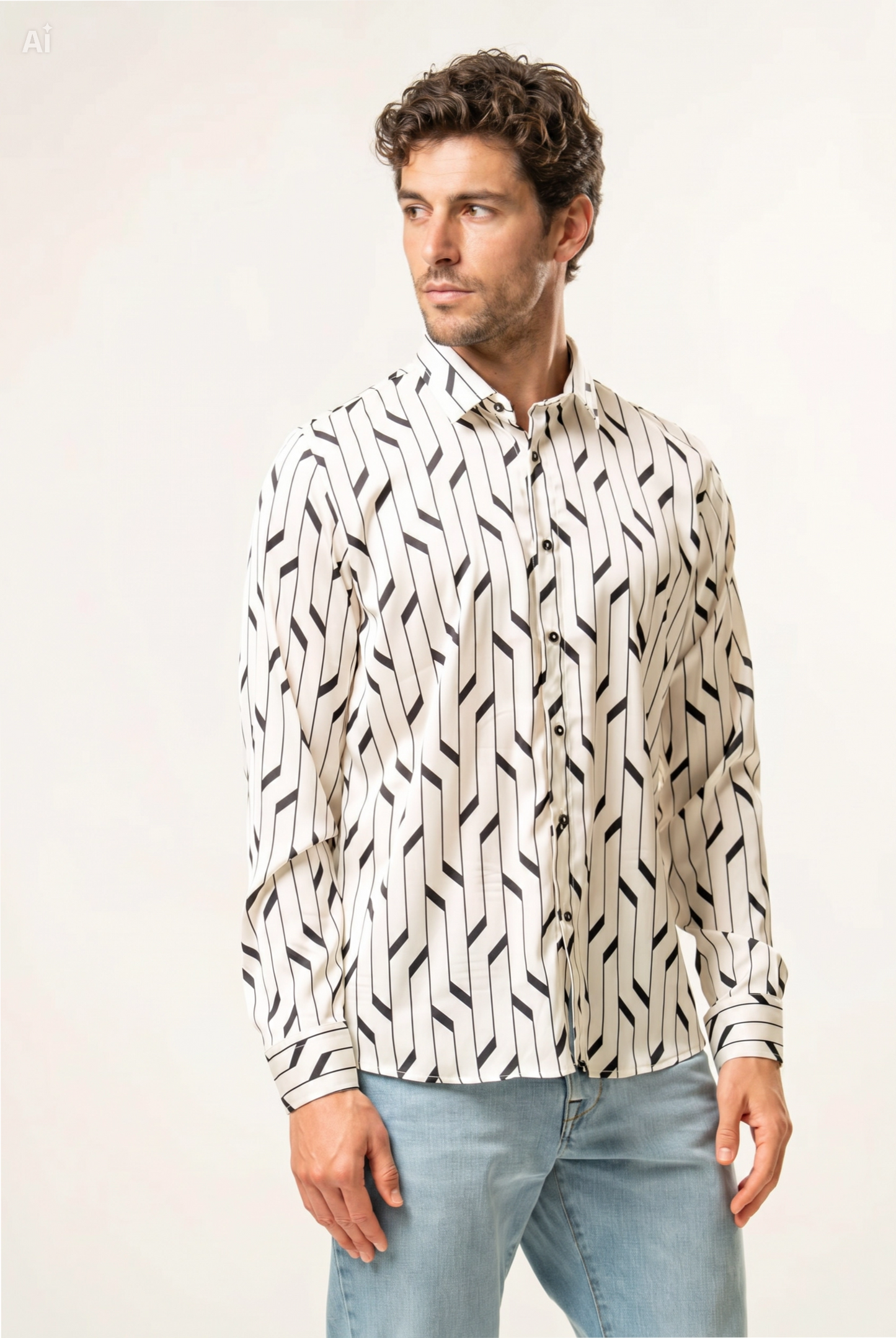 Camicia 100% cotone