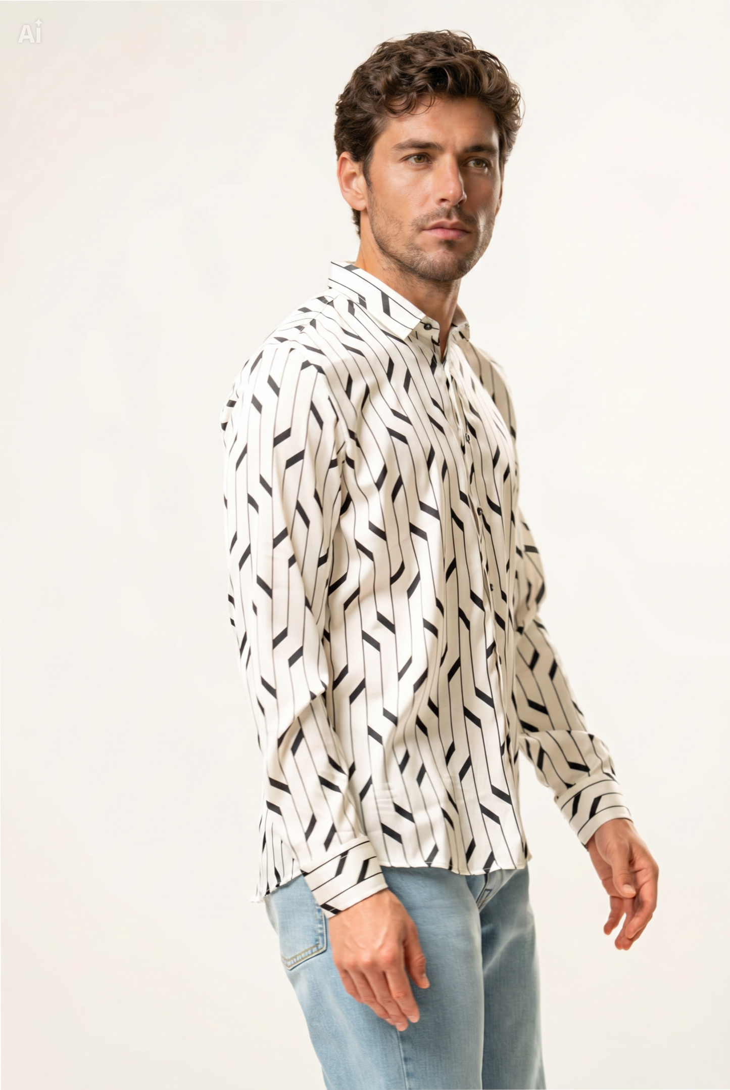 Camicia 100% cotone
