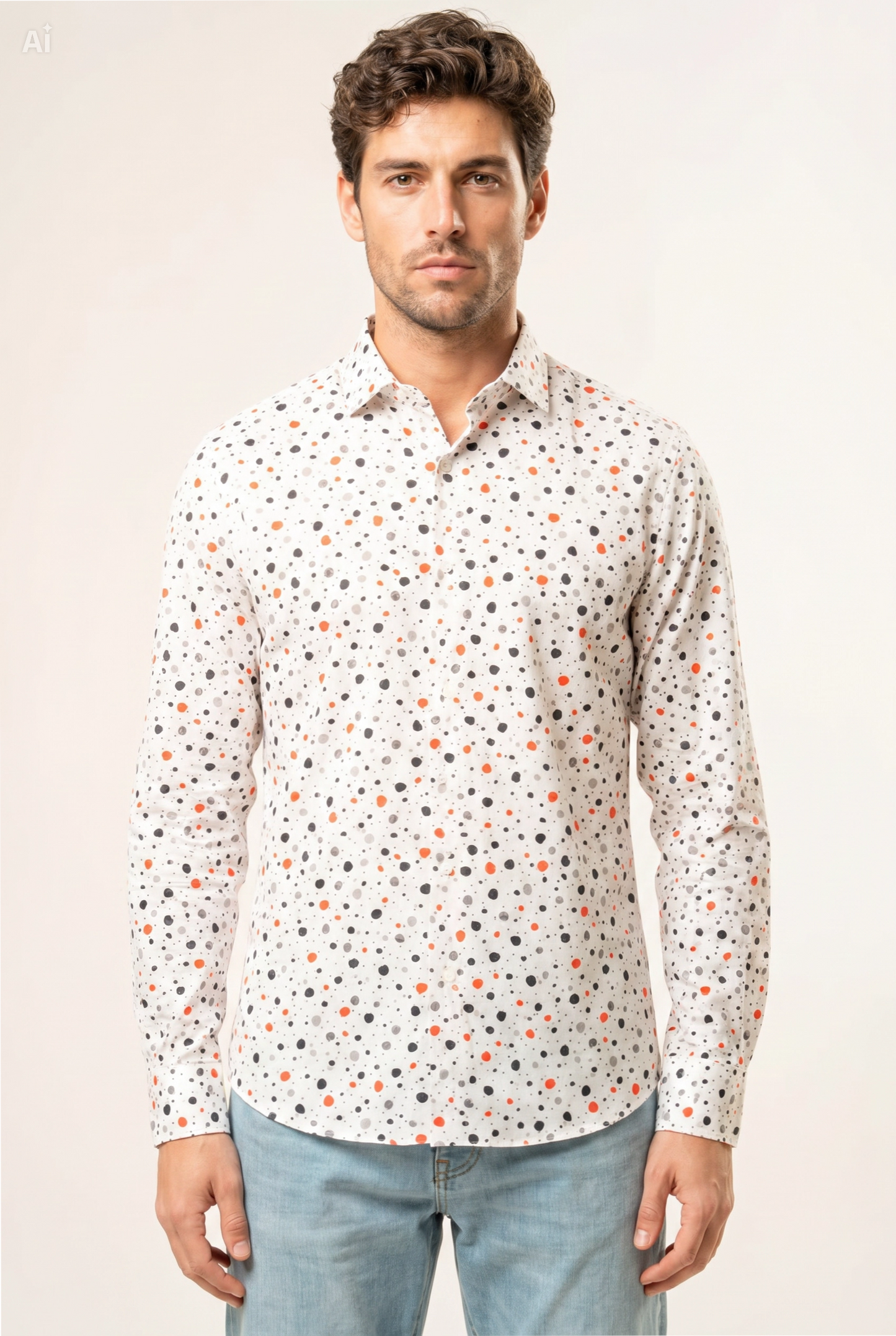 Camicia 100% cotone