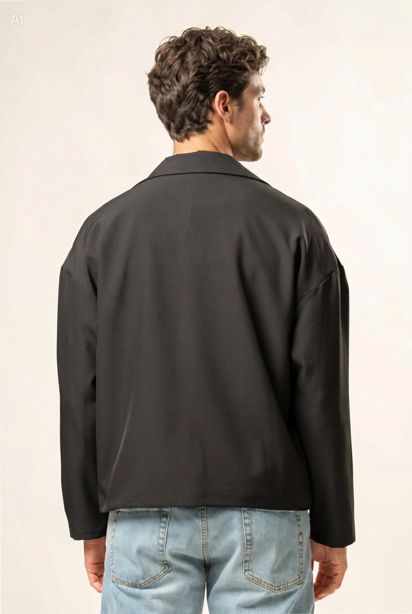 Giacca modello boxy